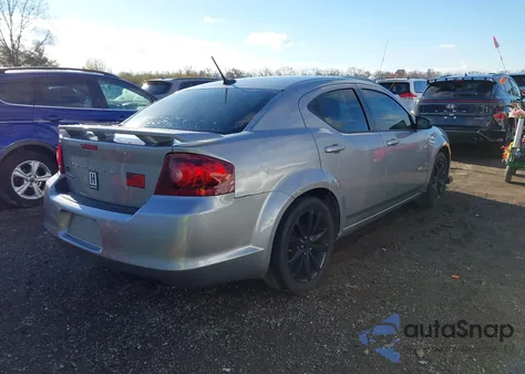 2014 Dodge Avenger Se z USA, uszkodzony, nr VIN 1C3CDZAB7EN224130